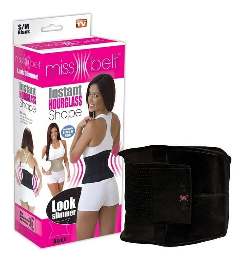 Faja Miss Belt Cintura Delgada y soporte para la espalda.