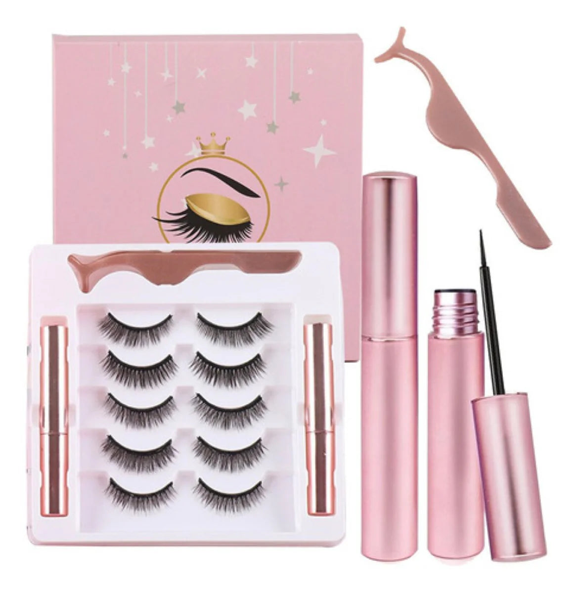 💕 El set premium de pestañas que todas esperaban: 5 estilos en una sola caja