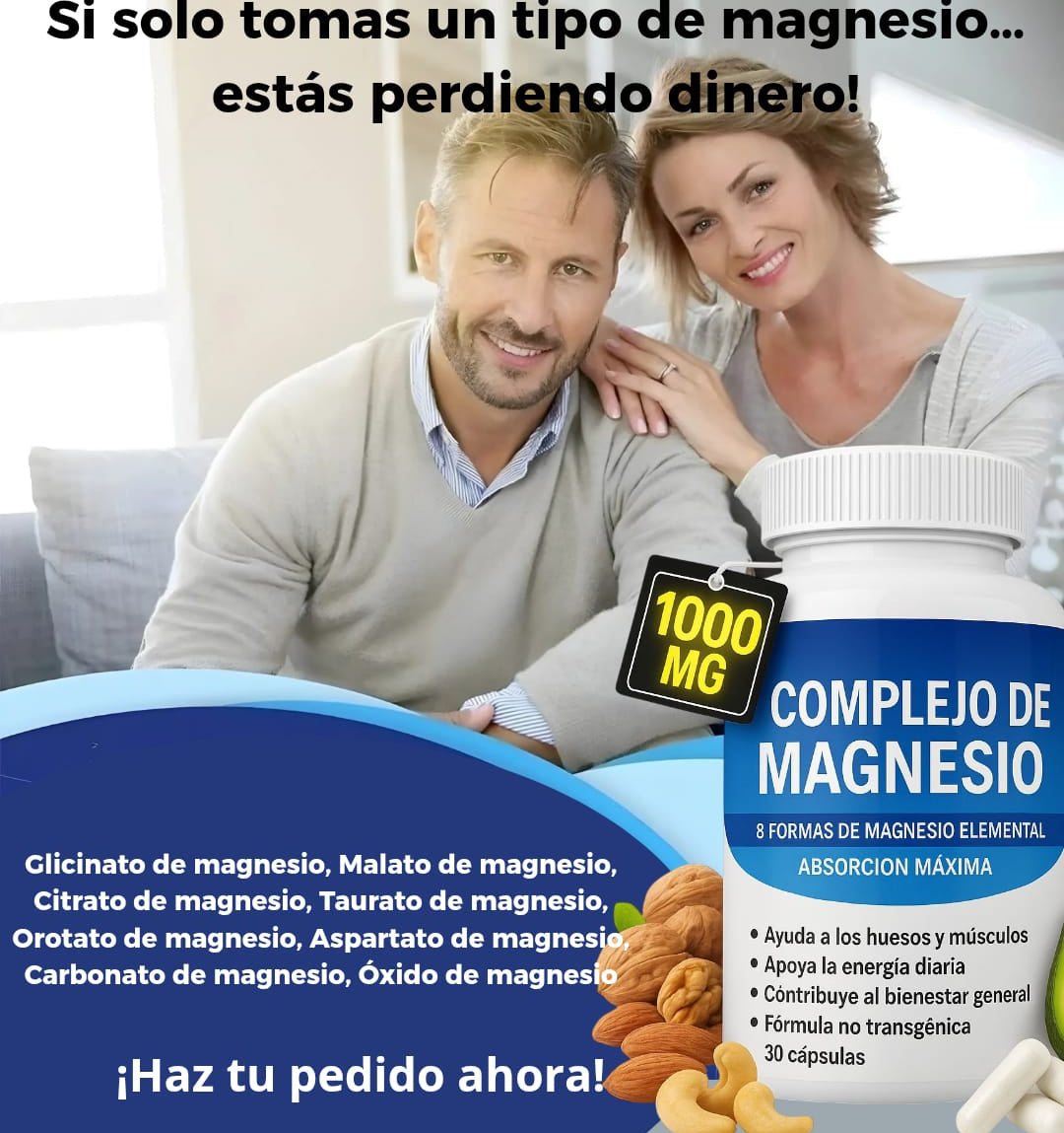 𝐌𝐀𝐆𝐍𝐄𝐒𝐈𝐎 𝐂𝐎𝐌𝐏𝐋𝐄𝐗 / 𝐂𝐎𝐌𝐏𝐋𝐄𝐉𝐎 𝐃𝐄 𝐌𝐀𝐆𝐍𝐄𝐒𝐈𝐎 𝟖 𝐄𝐍 𝟏 - 𝟑𝟎 𝐂𝐀𝐏𝐒𝐔𝐋𝐀𝐒