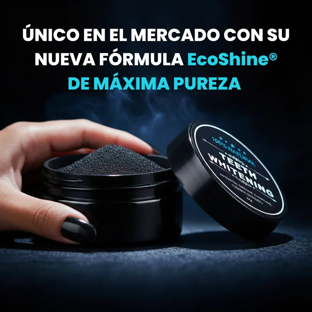 ✨Blanqueador Dental de Carbón Activado 30G - Sonrisa Más Blanca y Natural